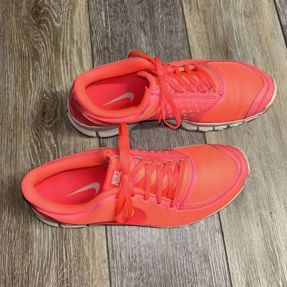 Nike Free 5.0 V4 Hot Punch Pink Womens Size 10 Athletic Running Shoes 511281-606 - Picture 2 of 12